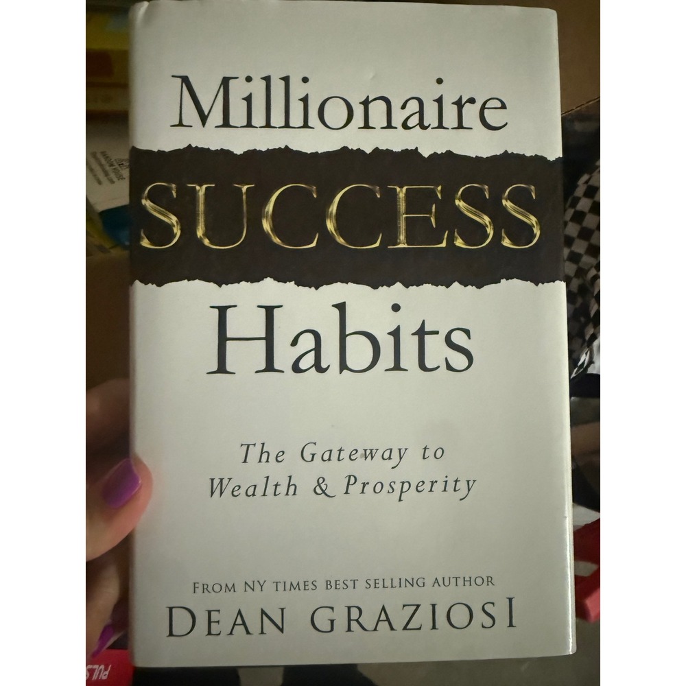 Millionaire Success Habits by Dean Graziosi (Hardcover,‎ 2017) – Like New